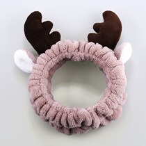 Wash face Bath hair belt wide edge application mask girl headgear adult pressure hair band hair band female short hair cover broken hair speed