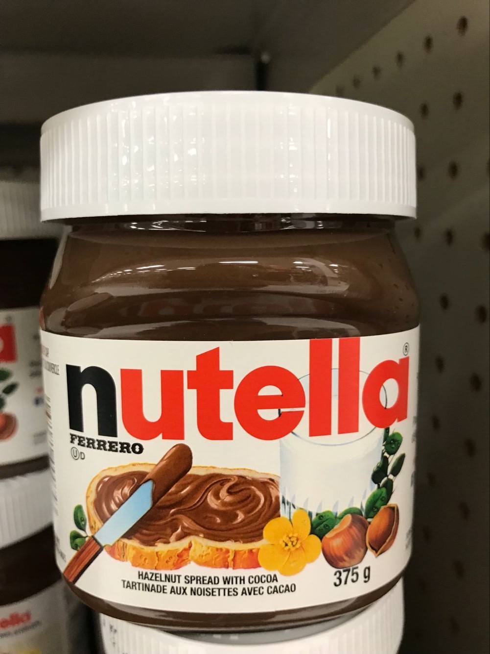 Canada Direct Mail Nutella Ferro can multi-benefit hazelnut cocoa chocolate sauce bread sauce 1KG