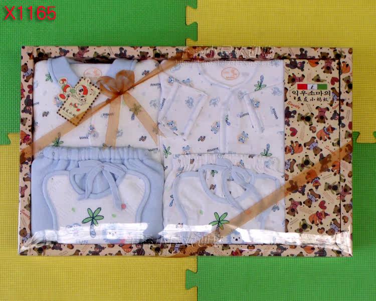 Coffret cadeau pour nouveau-né - vêtements X1130 - Ref 1957489 Image 7