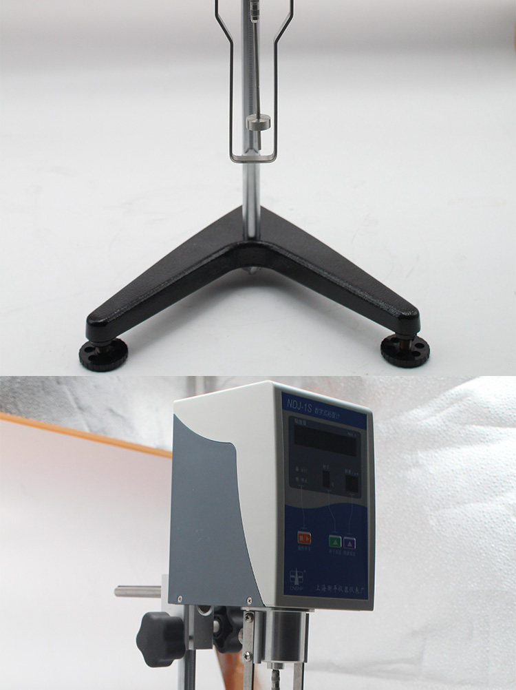 Вискозиметр 旋转粘度计 ndj-1s 包邮上海衡平 数显测试仪 4sndj-5s 8s转子1-4