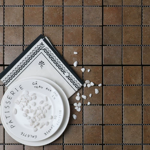 Сельский ветер широко широко распространенном анти -демимизационном каменном мозаике балконы балконы плитка ретро кухонная плитка плитка плитка фоновая стена