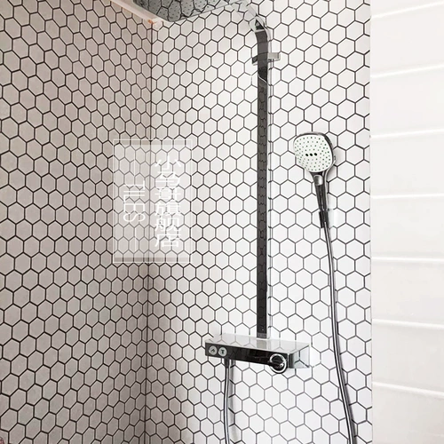 Отличная гексагональная керамическая мозаика белая матовая кухонная туалетная балкон балкон кирпичная ванная комната не сокрушительная плитка на полу