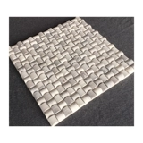 Серая мраморная мозаика, настенные наклейки из натурального камня, серое дерево, арочная хлебная плитка, фон, настенная барная стойка, туалетная комната