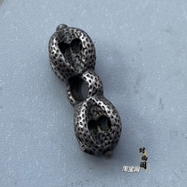 Retro Tiantie Pendant Tibetan Bracelet Necklace with Bead Decoration Tibetan Copper Accessories Mini Vajra