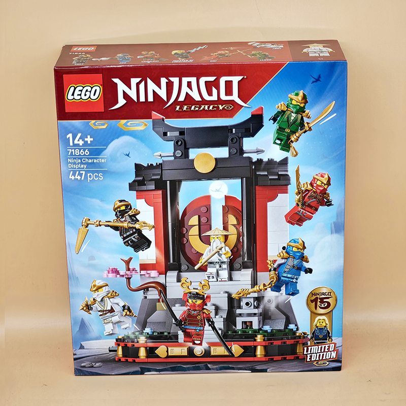 Lego 71866 15Th Anniversary Ninja Dojo Display Stand Ninjago Building Block Toy