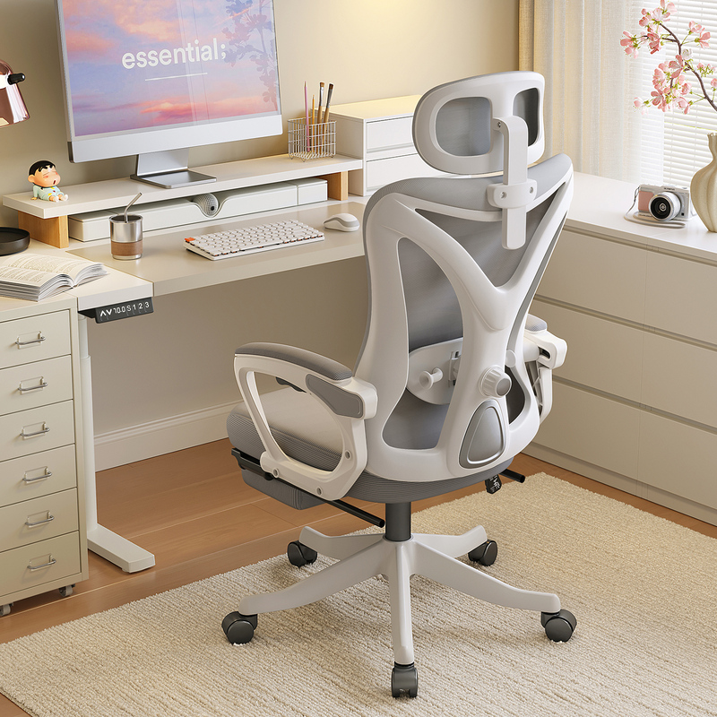 Ergonomic Chair, Home Office Chair, Comfortable for Long Sitting, Reclining Computer Chair, Office Chair, C-Sitting Posture Gaming Chair Ergonomic Chair, Home Office Chair, Comfortable for Long Sitting, Reclining Computer Chair, Office Chair, C-Sitting Posture Gaming Chair