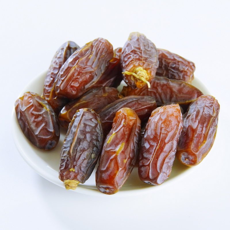 Coconut Dates 500g Large granules Xinjiang Tefic Dubai UAE Natural Free Coconut Date Red Date Red Date Honey Dates Casual Snack