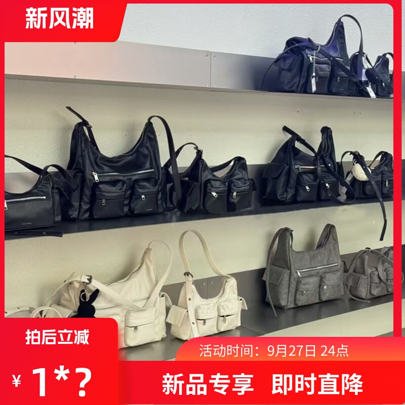 Korean Samo Ondoh Motorcycle Bag 2026 New Model Song Yuqi Same Style Samoondoh Bag Women's Crossbody Bag