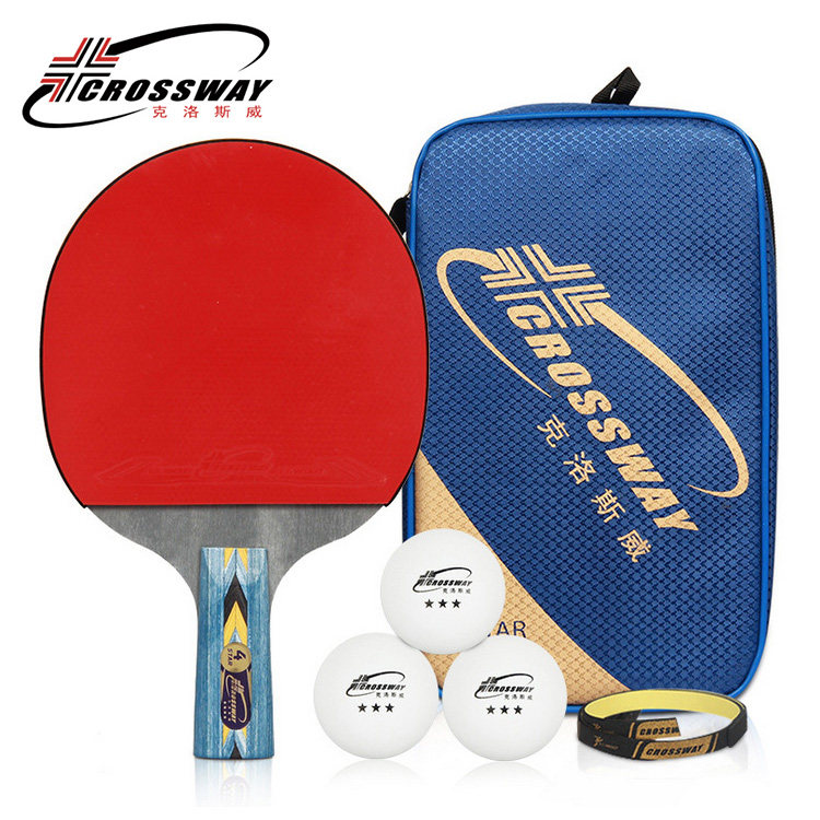 Ping tennis racket Samsung four star six star beginning match training dual-sole wood table tennis shot ppqp2 mount