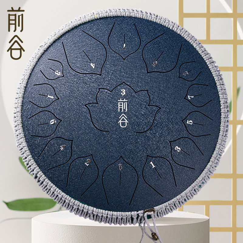 Maedani Ethereal Drum 15-tone Professional Beginner Beginner Introductory Forget-Me-Not Drum 10 Inch Musical Instrument Empty Ming Drum Steel Tongue Drum