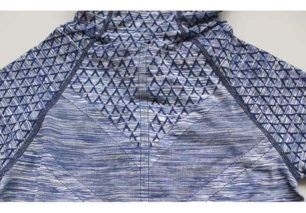 Áo thun thể thao nữ 2018 xuân mới liền mạch hoodie hoodie Thể dục chạy bộ dài tay áo tank top gym