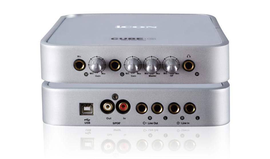 Eken ICON Cube G Geit's bass USB sound card Audio Interface Audio Card