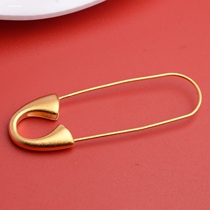 Positioning bead pin sand gold plated DIY baby baby pregnant woman shock pendant accessories buckle pendant brooch