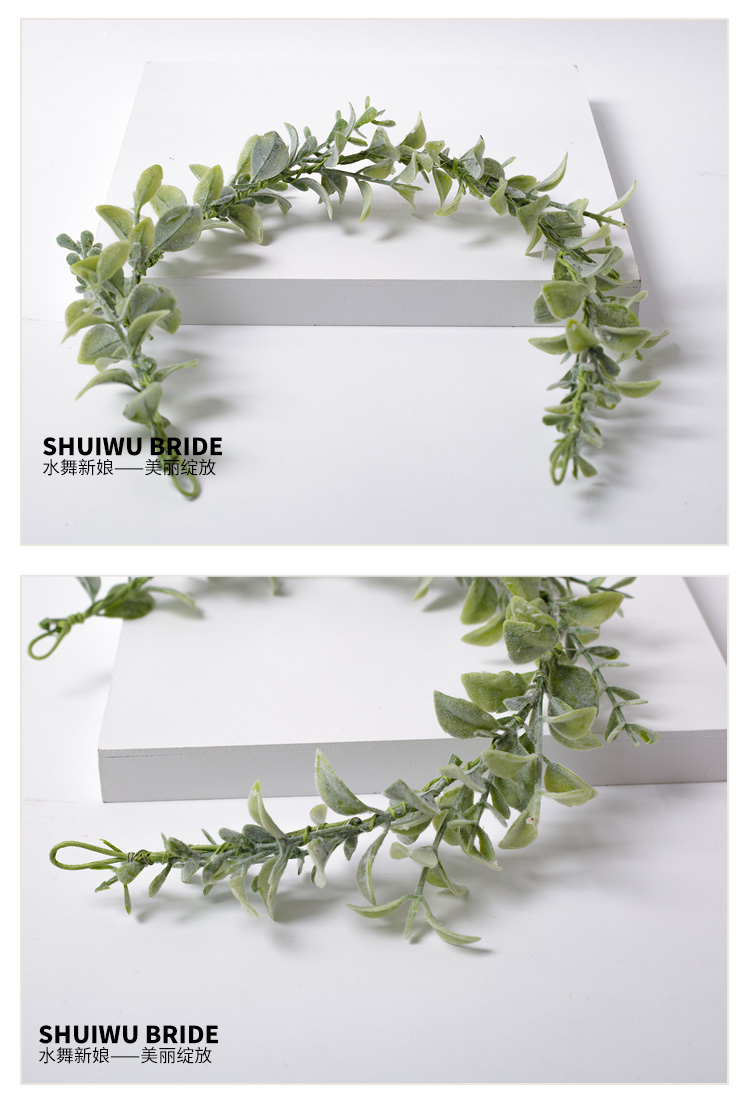 Water Dance Green Flower Vòng hoa Cô dâu headband Cô dâu Cô dâu Hoa Cô gái Mũ nón Du lịch Đơn giản Sen Studio Ảnh Phụ kiện tóc B1700 - Phụ kiện tóc băng đô nữ
