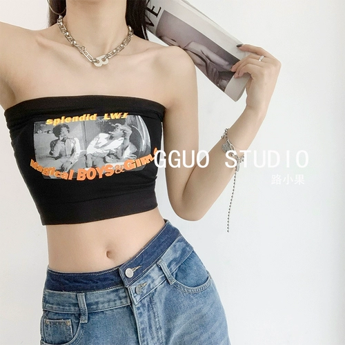 Летняя майка топ, бюстгальтер-топ, топ без лямок, красивая спина