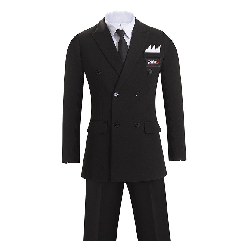 如何选择适合的定做现货摩登舞国标舞华尔兹四面弹力双排扣戗驳领本布领西装?