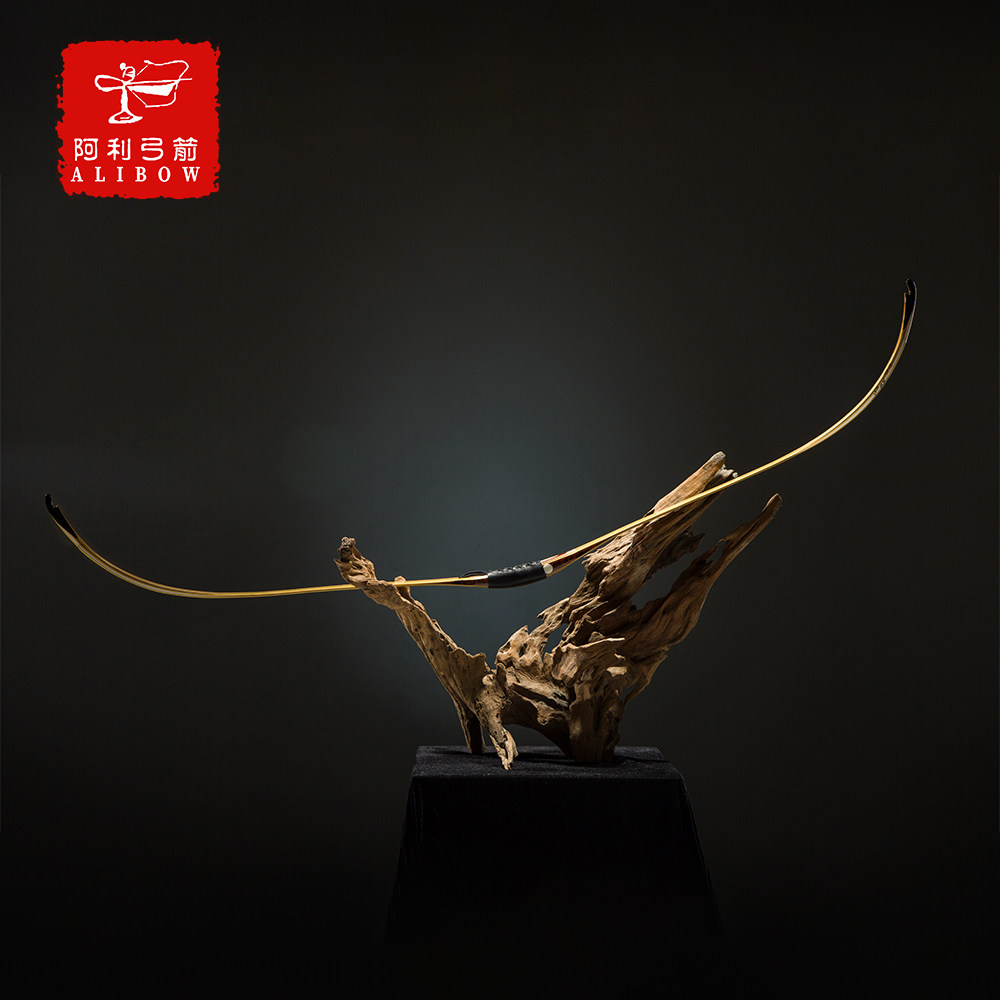 Alli Bow and Arrow Silk Road Series-Tang Bow-Changan Traditional Bow Outdoor Long and Short Unique Asymmetric Bow