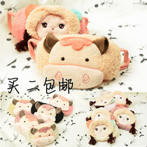 Korean fashion cartoon cute female mask adult mask autumn and winter warm mask female winter Cotton