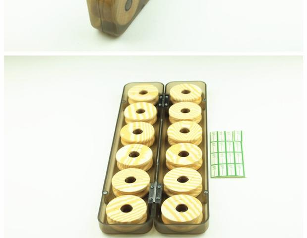Thiết bị câu cá Mới cao cấp trong suốt 12 trục chính hộp phụ kiện hộp câu cá chất lượng cao thiết bị câu cá cung cấp đặc biệt phao cau ca