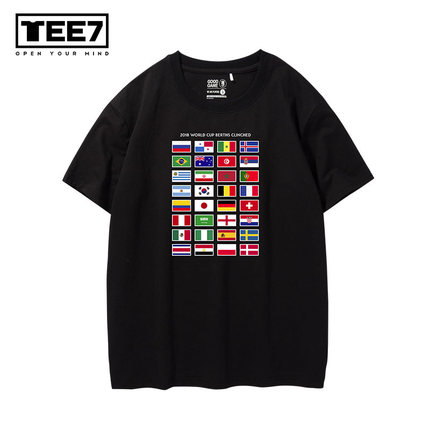 TEE7-俄罗斯2018世界杯巴西阿根廷国家队国