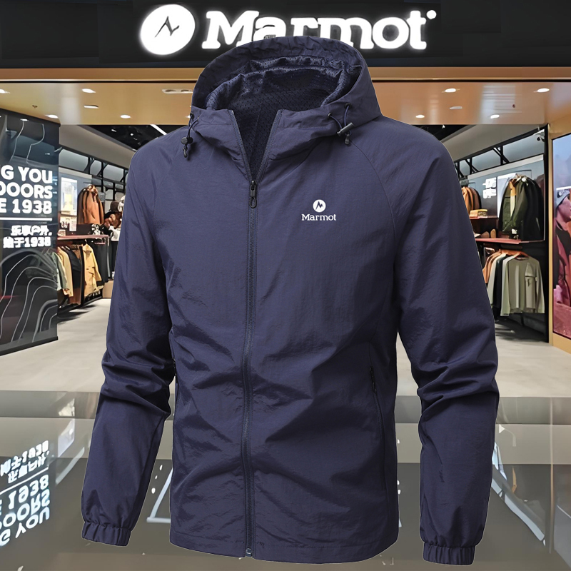 Groundhog Outdoor Jacket for Men, Autumn and Winter Thin Style, Windproof and Waterproof, Outdoor Sports and Leisure Hiking and Mountaineering Jacket Groundhog Outdoor Jacket for Men, Autumn and Winter Thin Style, Windproof and Waterproof, Outdoor Sports and Leisure Hiking and Mountaineering Jacket