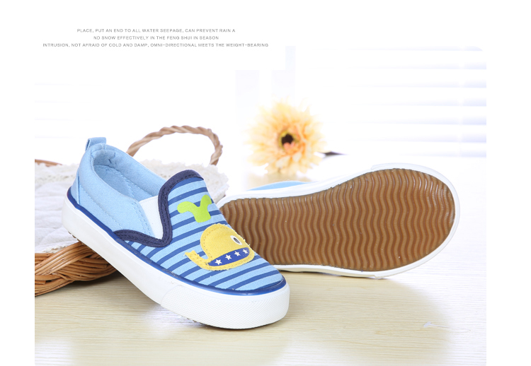 Chaussures de tennis enfants en toile WARRIOR suture de voiture pour printemps - semelle caoutchouc - Ref 1035731 Image 35