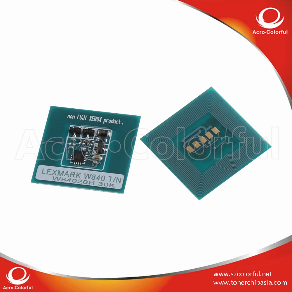 Compatible with Lexmark W850 Toner Cartridge Chip Cartridge Counting Chip Consumables accessories
