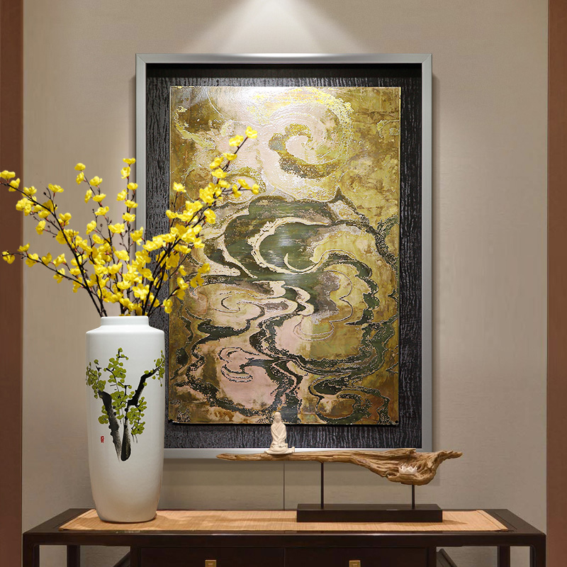 Jingdezhen ceramic art craft new Chinese vase is placed indoor sitting room adornment TV ark, creative decoration arranging flowers