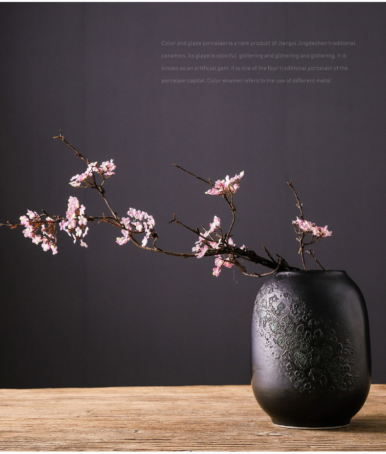 Jingdezhen new Chinese vase nature science wearing furnishing articles ornaments sitting room porch dry flower arranging flowers, indoor decoration ideas