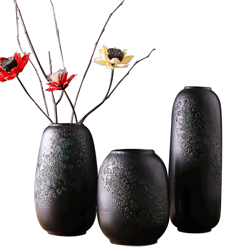 Jingdezhen new Chinese vase nature science wearing furnishing articles ornaments sitting room porch dry flower arranging flowers, indoor decoration ideas