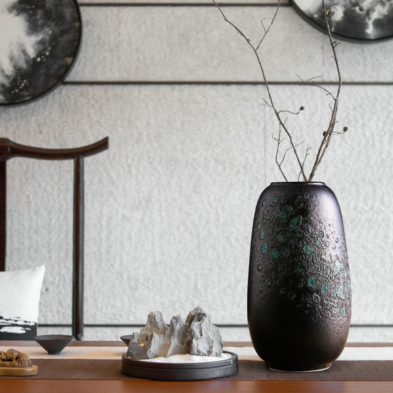 Jingdezhen new Chinese vase nature science wearing furnishing articles ornaments sitting room porch dry flower arranging flowers, indoor decoration ideas