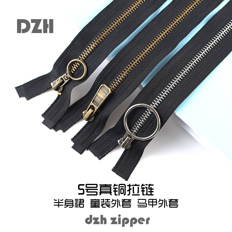 No. 5 Qinggu Bronze Platinum True Copper Plated Double Switch Double Head Down jacket Tampa Cotton Coat Jacket Half Body Laced Accessories