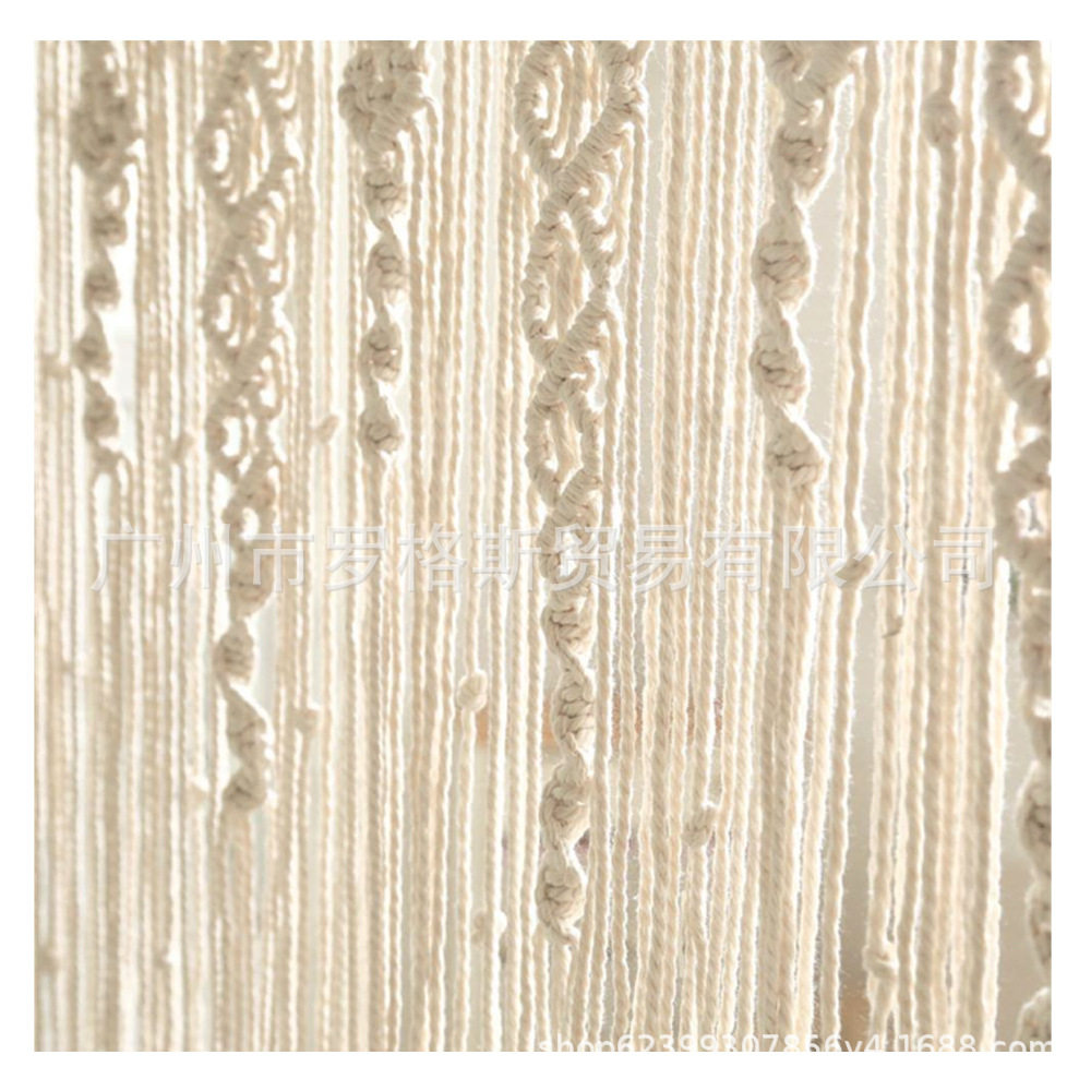 Гобелен 北欧ins手工编织挂毯波西米亚棉绳文艺门帘窗帘隔断挂毯