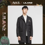 Длинный трендовый плащ для мальчиков, мультяшная куртка