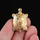 Thai Amulet Feature Genuine Dragon Phor Willow Turtle Copper Necklace Pendant