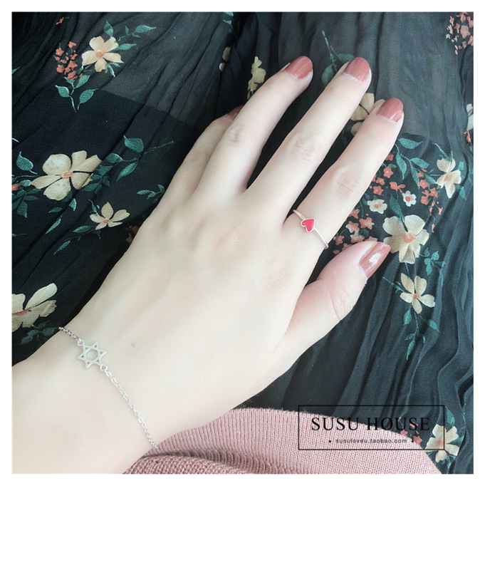 Vòng đeo tay bằng bạc của SUSUHOUSE nhẫn pnj nữ