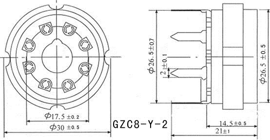 մɴ8ŹGZC8-Y-2-GƽKT88 6CA7 6SN7ӹܵPCB