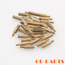 M3 copper column 6mm single head hexagonal copper column bile machine shed PCB installation isolation column M3*5 6-M3*60 6