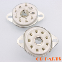 Large 9-pin nine-pin electronic tube socket EF50 EC52 TT12 EFF51 QE04 electronic tube tube socket GZC9-L