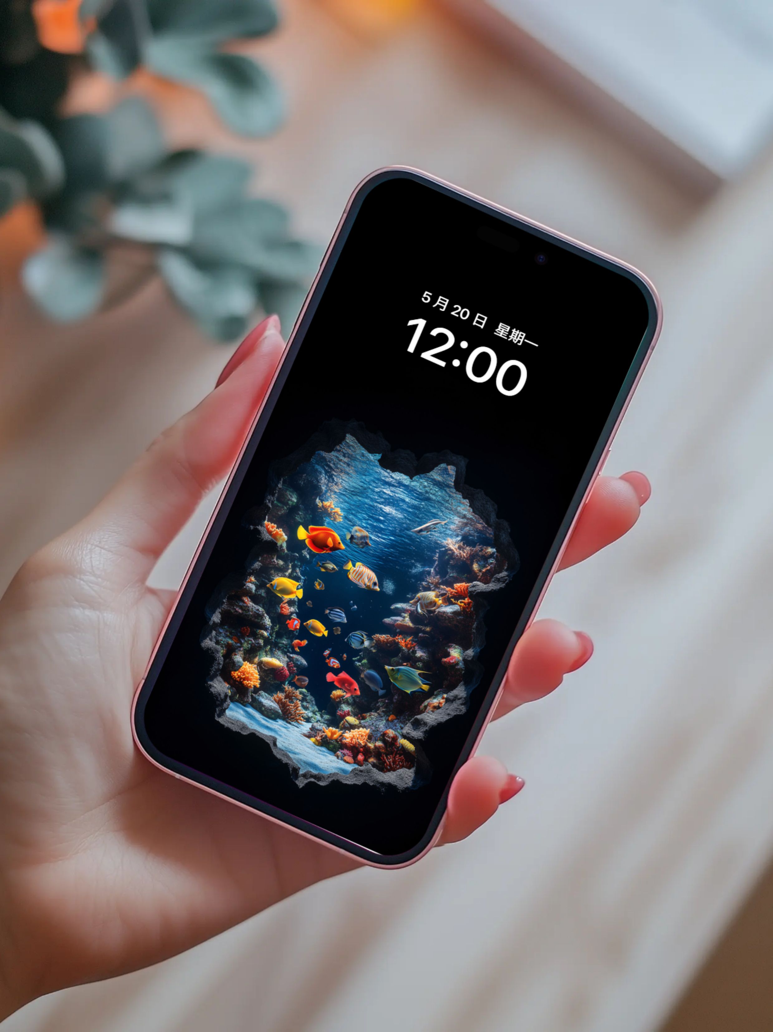 动态壁纸 | 水族馆 |1张苹果动态壁纸+7张手机静态4K高清