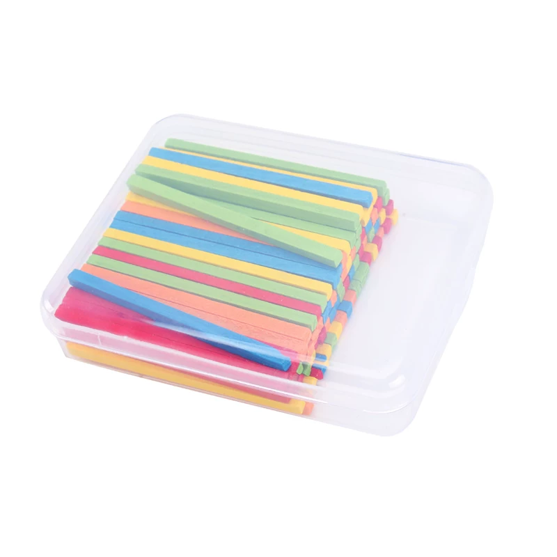 Square children's counting sticks for teaching maths, teaching aids for students, addition and subtraction