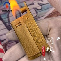 Toast Fire Austria IMCO Love Cool 6800 Pure Copper Lighter Original Bronze Knura Retro Trench Kerosene Machine