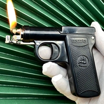 Toast New German RAZZIA Pure Black Profiled Kerosene Lighter Individuality Retro Men Gifts