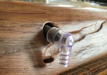 Kung Fu tea set bakelite tea tray spare parts drainage ball water outlet pipe connection bend pipe elbow link head