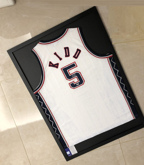 Jersey photo frame framed vest football basketball tennis commemorative collection exhibition clothing frame wall hanging clothing frame customization