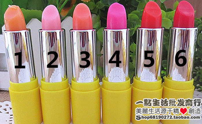 Xác thực thu hồi từ Hoa Kỳ Mango mật ong dưỡng ẩm giữ màu thay đổi màu son môi pastel 6 màu tùy chọn son dành cho bà bầu