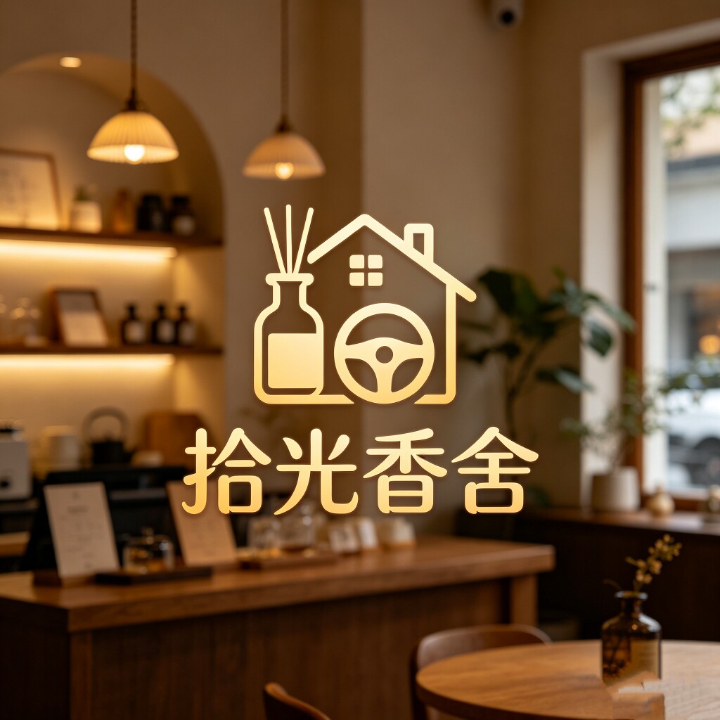 拾光香舍家车两用香薰的LOGO