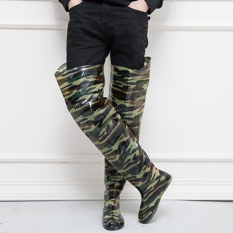 Chaussures - bottes caoutchouc homme pour printemps - semelle tendon - Ref 971920 Image 7