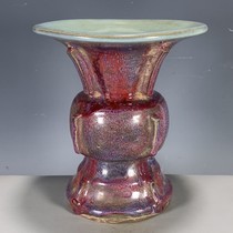 Antiques antiques porcelain supplies old goods collections Song Jun porcelain rose dendrobium ornaments all-American products