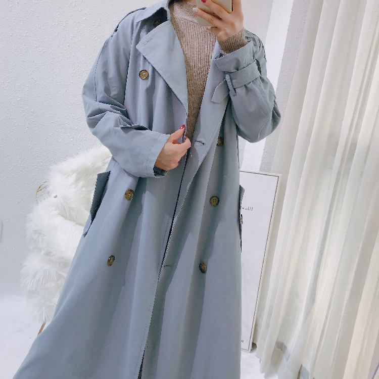 Phúc lợi ~ áo gió dài ~ ~ áo khoác blazer nữ